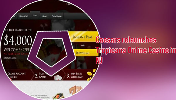 Caesars online casino news
