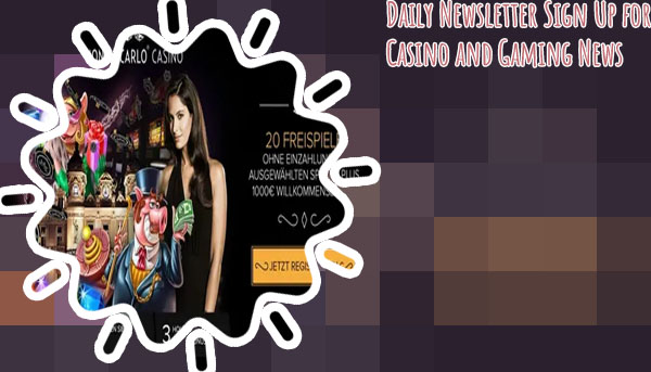 Casino newsletter