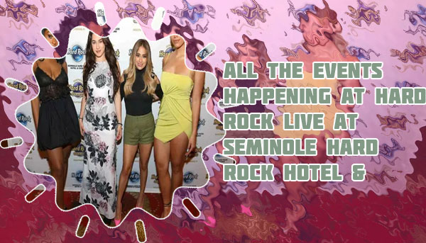 Hard rock live (in seminole hard rock hollywood) news